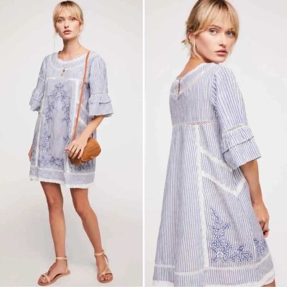 NWT Free People Sunny Day Mini Dress